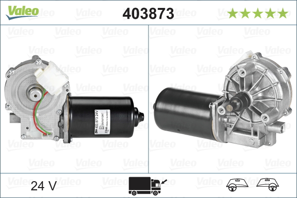 Motore tergicristallo - 403873 VALEO